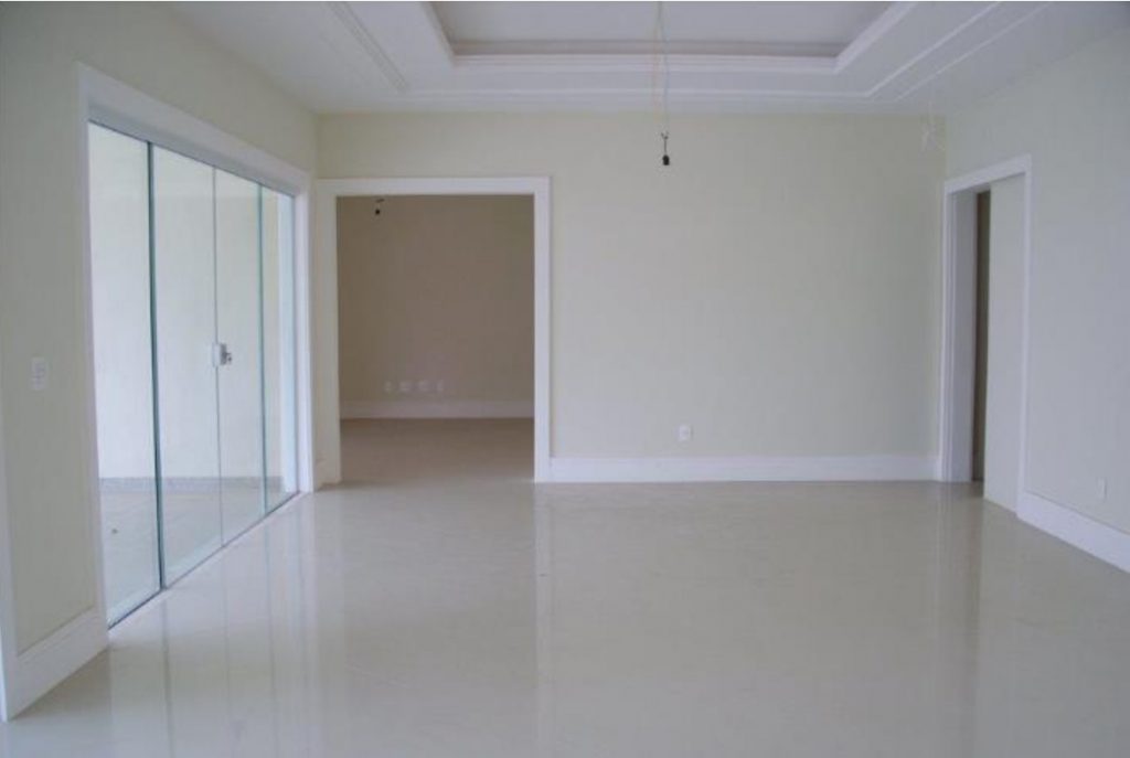 sala de estar residencial pronta